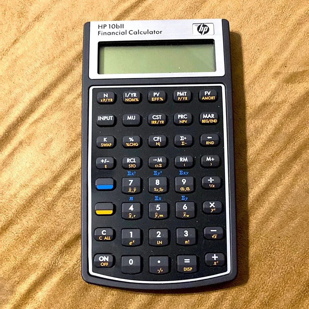 HP 10bll+ Financial Calculator